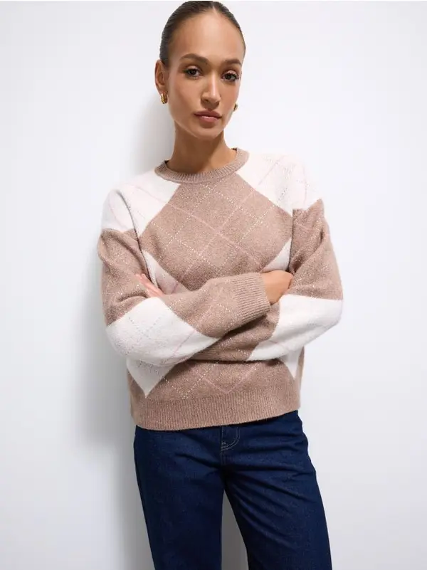 Mohito Mohito - Džemper s geometrijskim dezenom