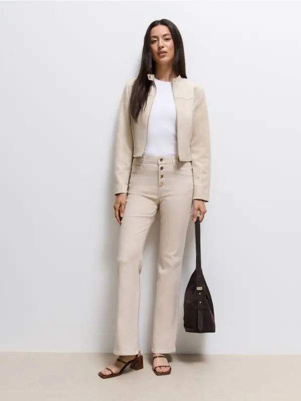 Mohito Mohito - Flare farmerke s visokim strukom