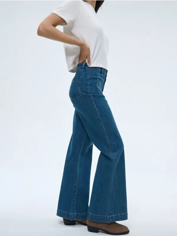 Mohito Mohito - Flare farmerke s visokim strukom