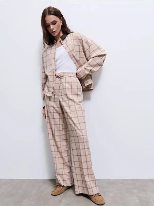 Mohito Mohito - Karirane pantalone