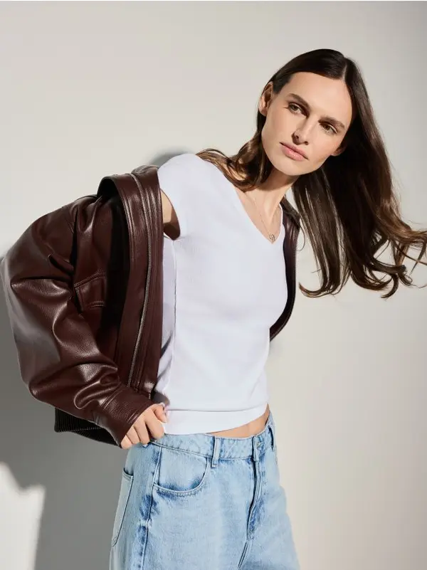 Mohito Mohito - Majica sa V-izrezom