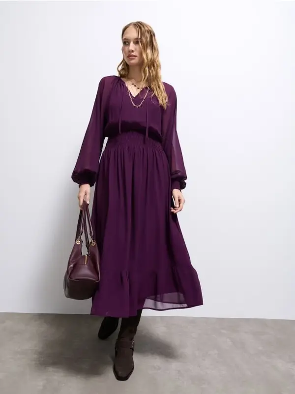 Mohito Mohito - Maxi haljina od šifona