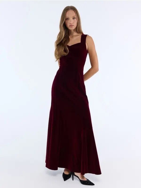 Mohito Mohito - Maxi haljina od velura