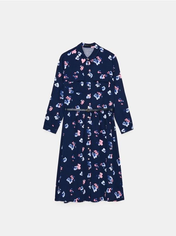 Mohito Mohito - Midi haljina-košulja