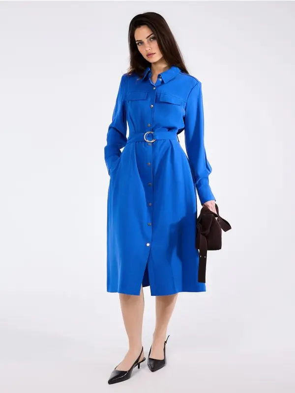 Mohito Mohito - Midi haljina-košulja