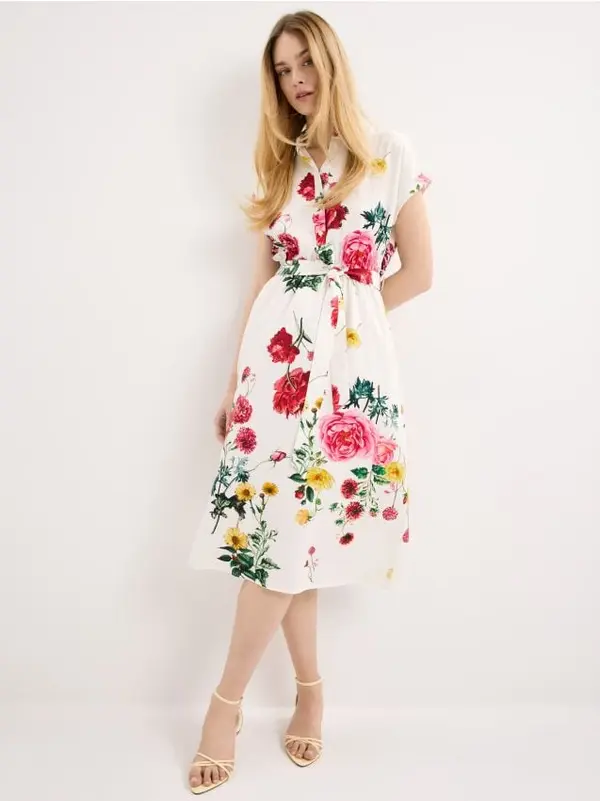 Mohito Mohito - Midi haljina-košulja