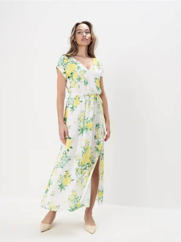 Mohito Mohito - Midi haljina od viskoze