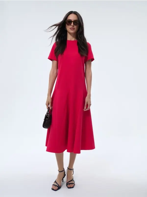 Mohito Mohito - Midi haljina sa kratkim rukavima