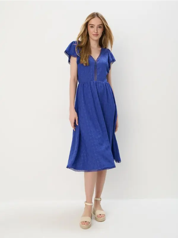 Mohito Mohito - Midi haljina sa kratkim rukavima