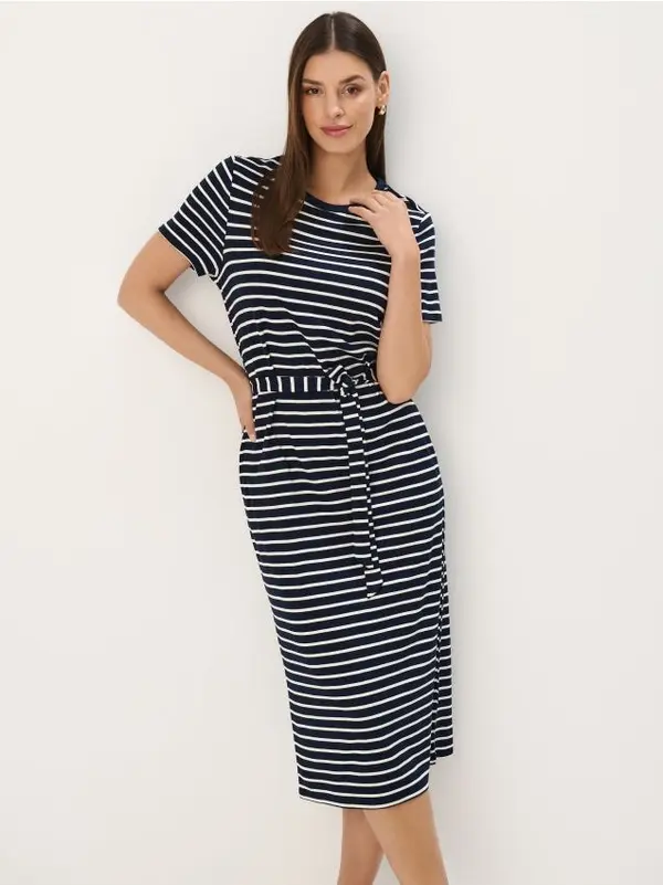 Mohito Mohito - Midi haljina sa kratkim rukavima