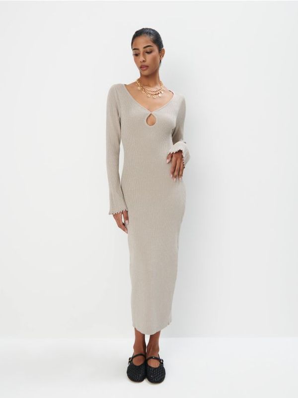 Mohito Mohito - Midi haljina sa metalik koncem