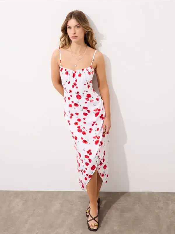 Mohito Mohito - Midi haljina sa naramenicama