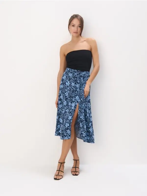 Mohito Mohito - Midi suknja od viskoze