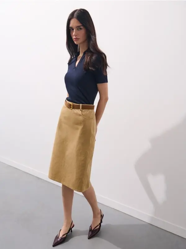 Mohito Mohito - Midi suknja sa kaišem