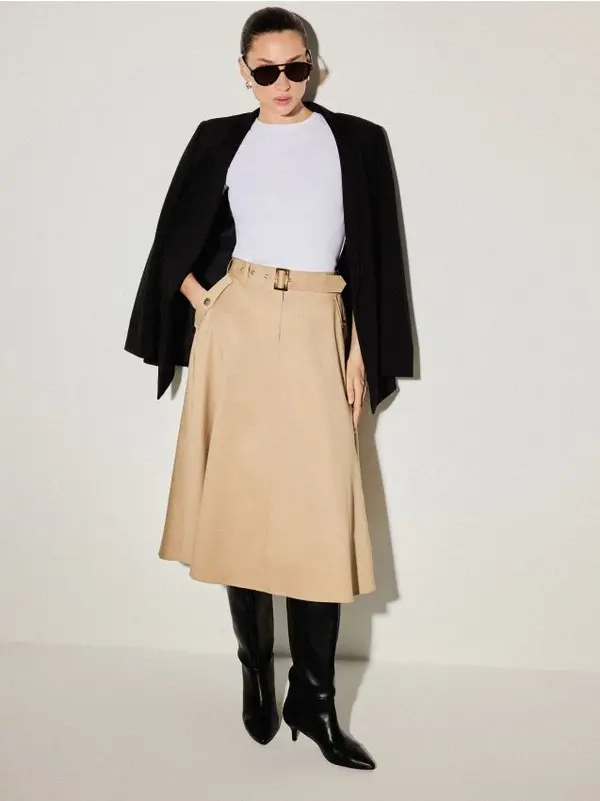 Mohito Mohito - Midi suknja sa kaišem