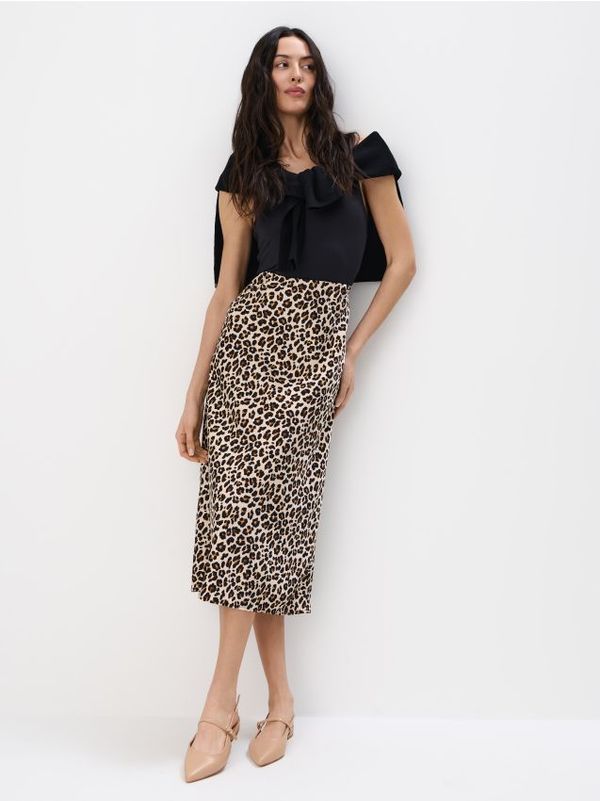 Mohito Mohito - Midi suknja sa životinjskim uzorkom