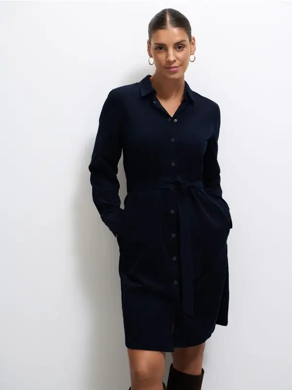 Mohito Mohito - Mini haljina od somota