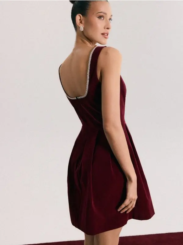 Mohito Mohito - Mini haljina od velura