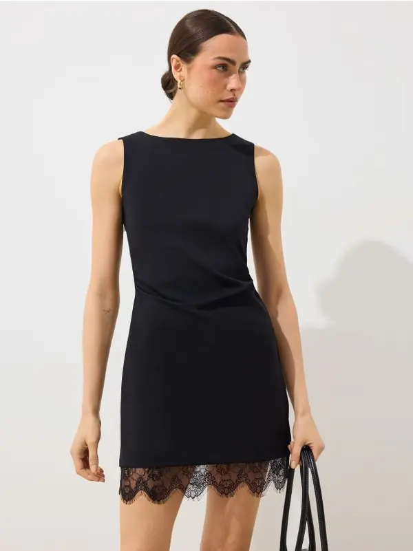 Mohito Mohito - Mini haljina sa čipkom