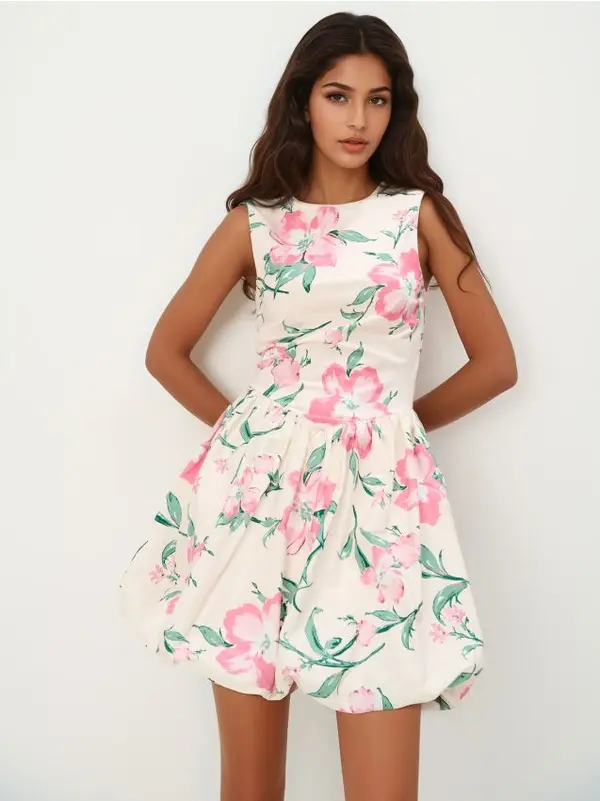 Mohito Mohito - Mini haljina sa cvetićima