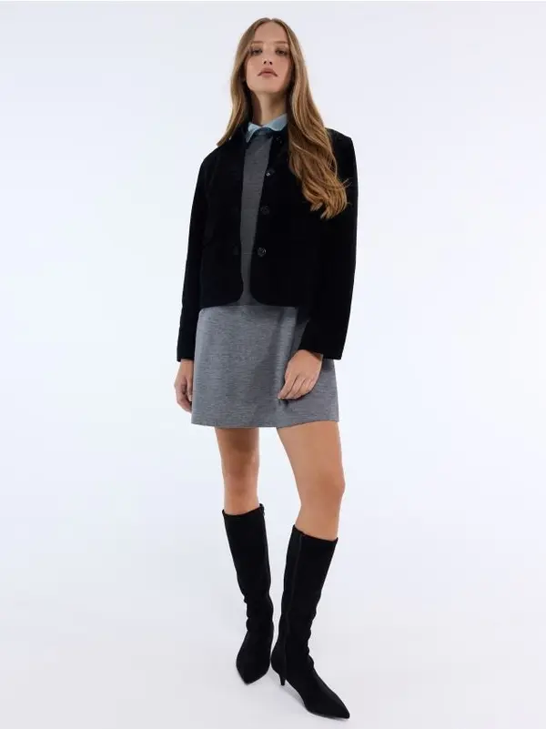 Mohito Mohito - Mini haljina sa kragnom