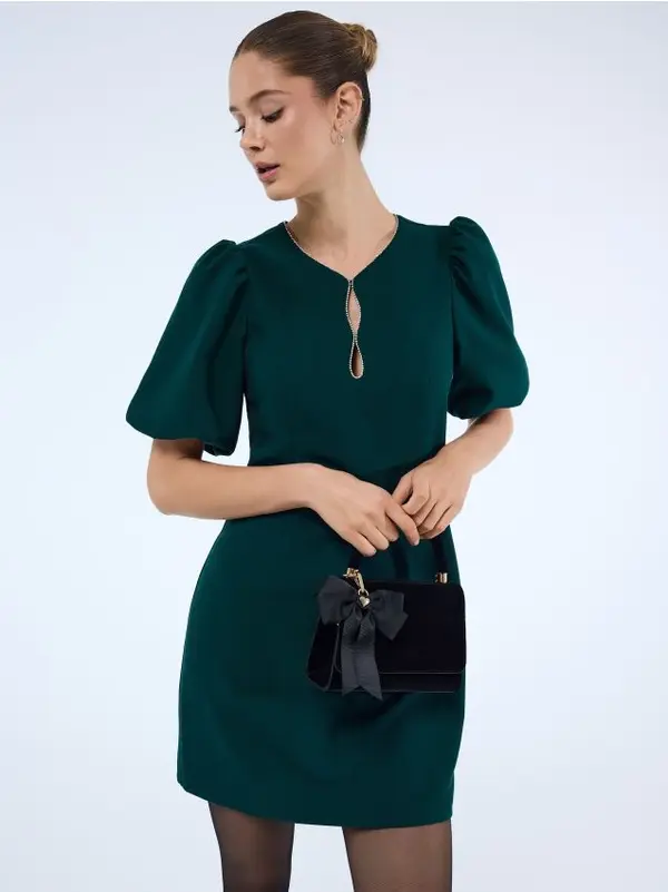 Mohito Mohito - Mini haljina sa puf rukavima