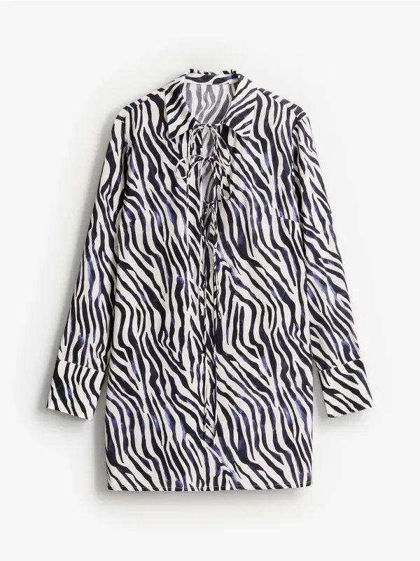 Mohito Mohito - Mini haljina sa životinjskim dezenom