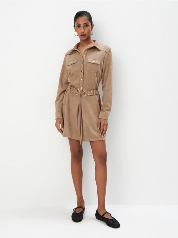 Mohito Mohito - Mini košulja-haljina