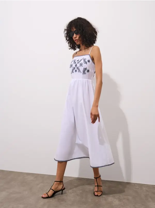 Mohito Mohito - Pamučna haljina midi