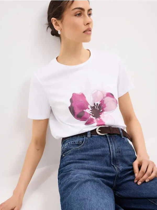 Mohito Mohito - Pamučna majica sa printom