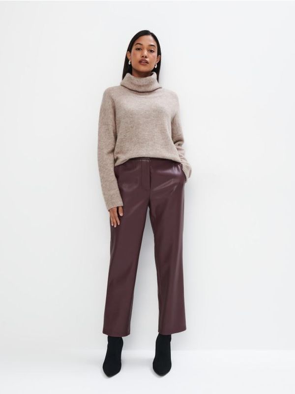 Mohito Mohito - Pantalone od veštačke kože