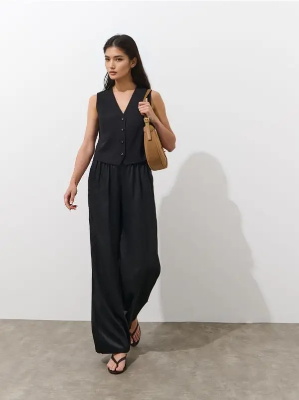 Mohito Mohito - Pantalone od viskoze