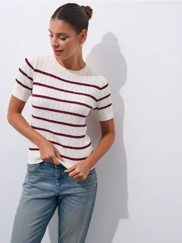 Mohito Mohito - Prugasta bluza