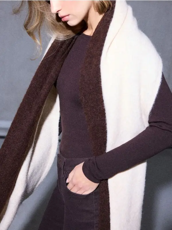 Mohito Mohito - Šal od mešavine alpaka vune