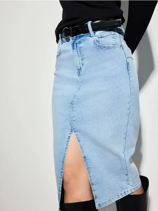 Mohito Mohito - Teksas midi suknja