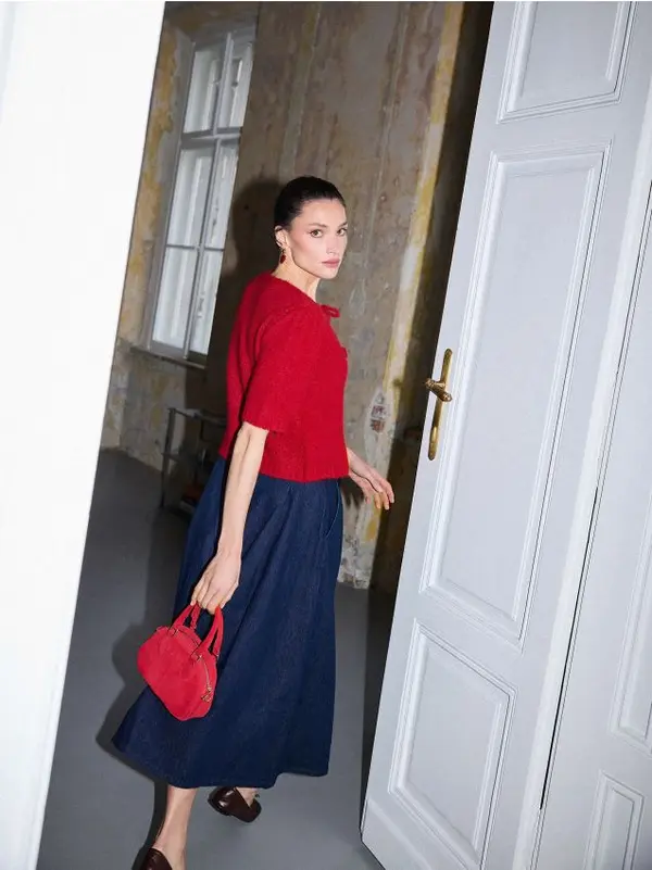 Mohito Mohito - Teksas midi suknja