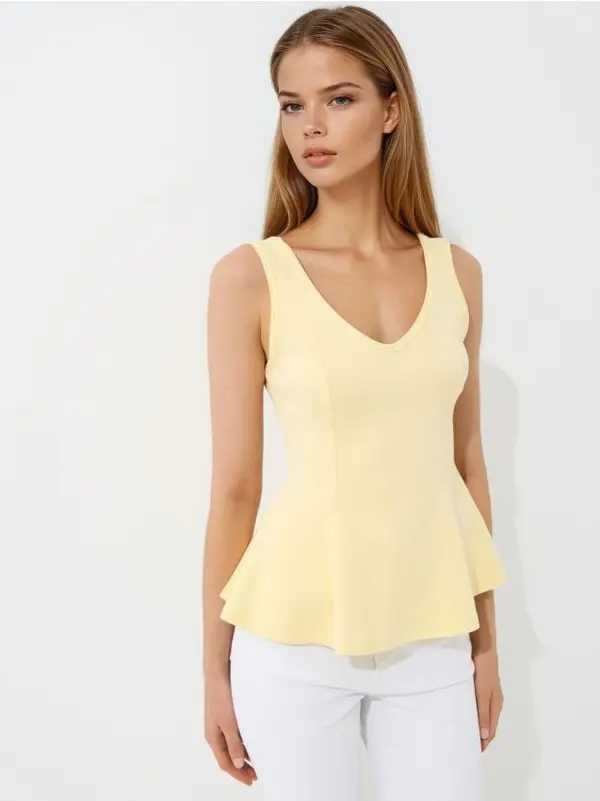 Mohito Mohito - Top sa peplumom