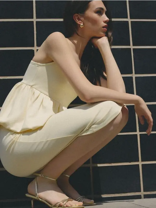 Mohito Mohito - Top sa peplumom