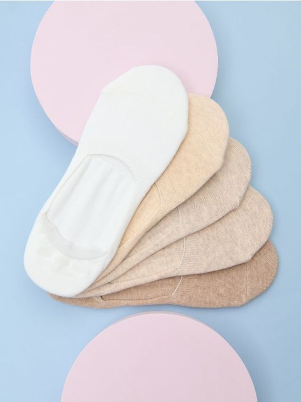 Sinsay Sinsay - 5 pak kratkih čarapa - šareno