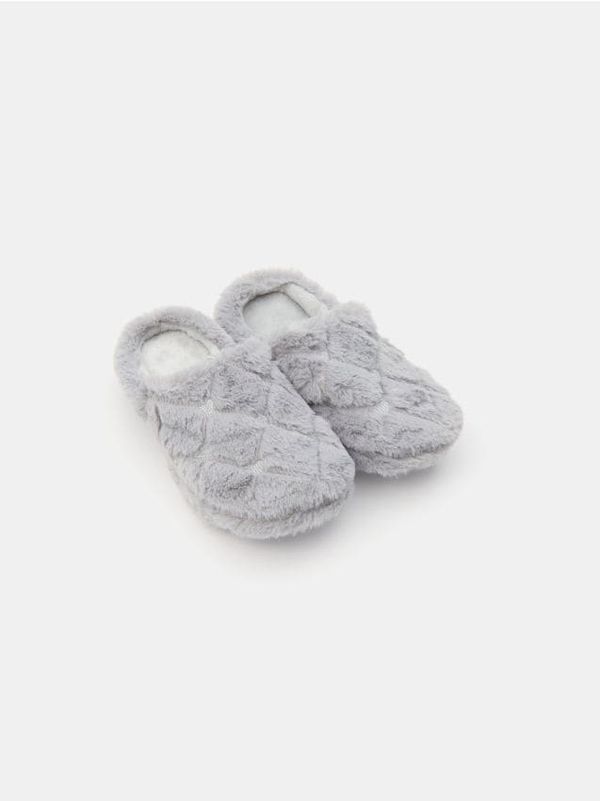 Sinsay Sinsay - Božićne papuče - svetlo siva