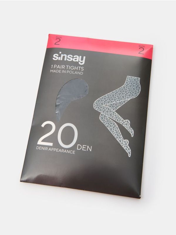 Sinsay Sinsay - Čarape s gaćicama - crno