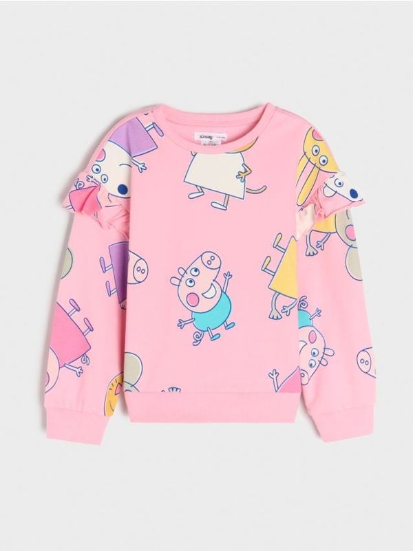 Sinsay Sinsay - Dukserica Peppa Pig - roze