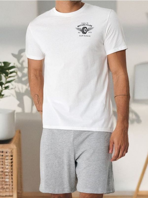 Sinsay Sinsay - Dvodelna pidžama - krem