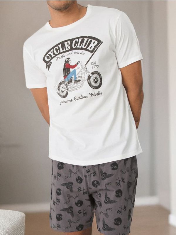 Sinsay Sinsay - Dvodelna pidžama - krem