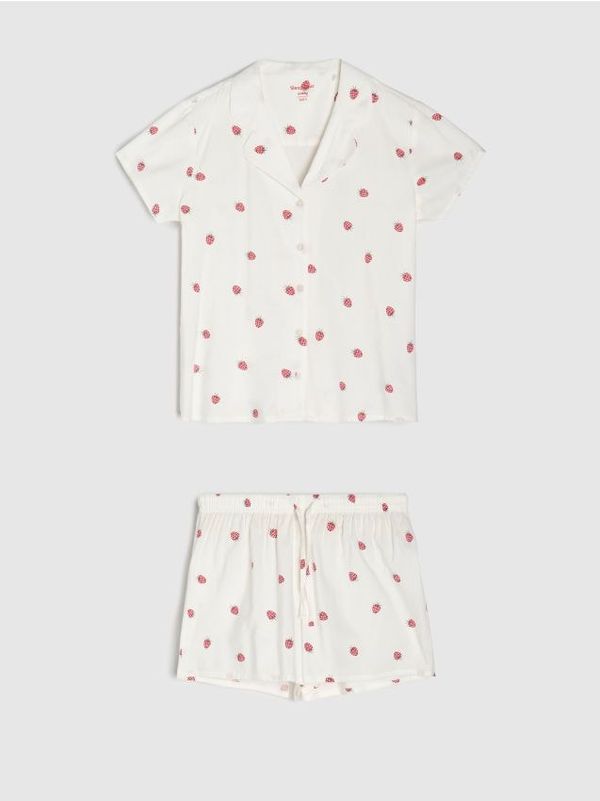 Sinsay Sinsay - Dvodelna pidžama - krem