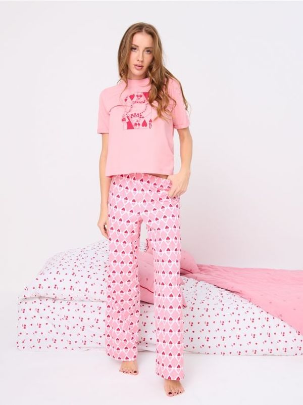 Sinsay Sinsay - Dvodelna pidžama - roze