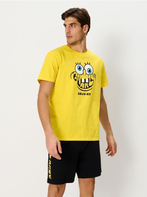 Sinsay Sinsay - Dvodelna pidžama SpongeBob - crno