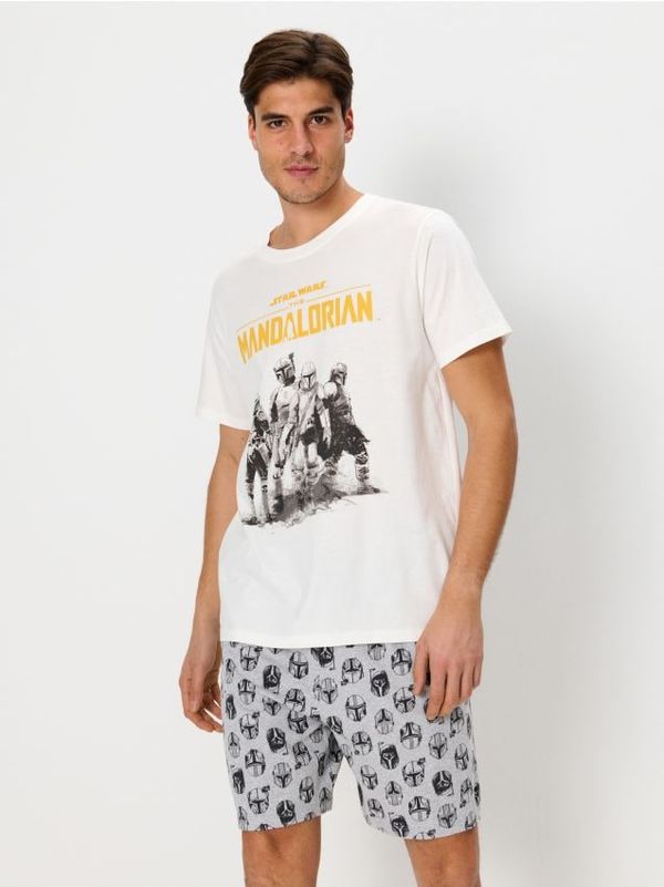 Sinsay Sinsay - Dvodijelni komplet pidžame Star Wars - krem