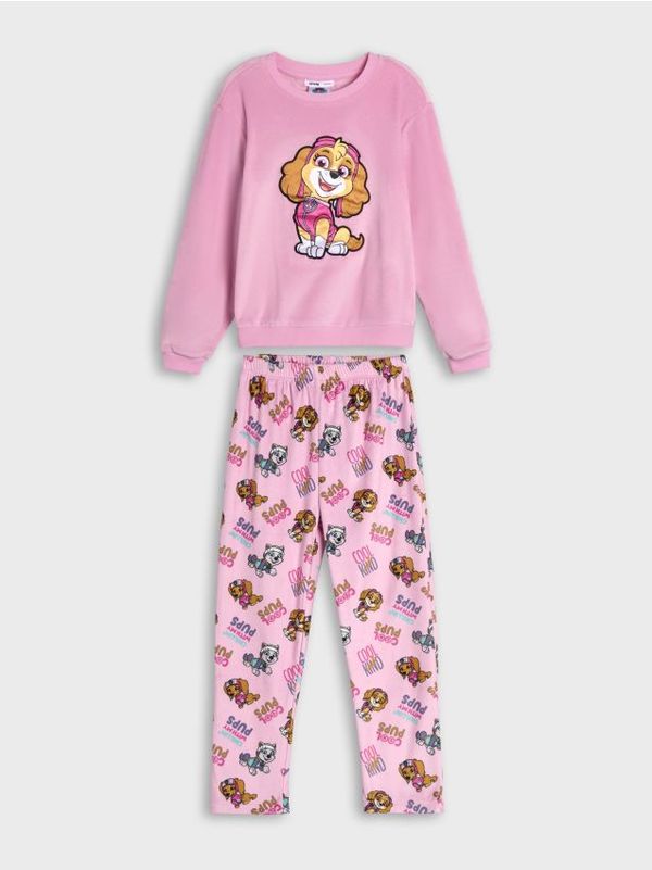 Sinsay Sinsay - Dvodijelni set pidžama PAW Patrol - pastelno roze