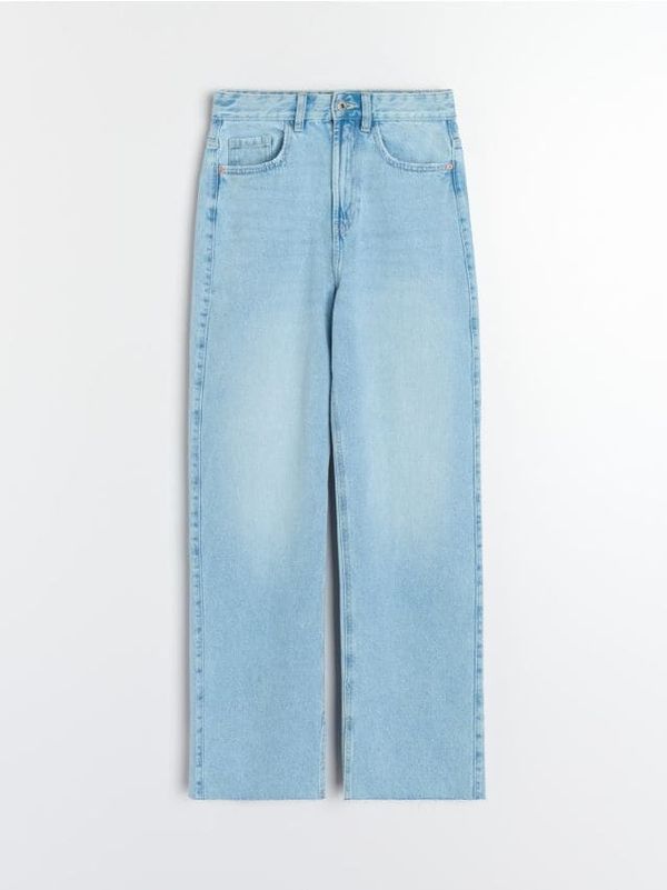 Sinsay Sinsay - Farmerke straight fit - plava